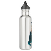 Weltraumnebel Edelstahlflasche (Links)