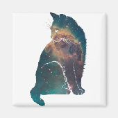 Weltraumnebel Magnet (Vorne)