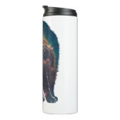 Weltraumnebel Thermosbecher (Nach rechts gedreht)