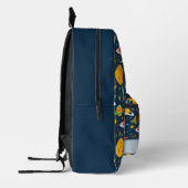 Weltraumobjekt und Raketen Kinder zurück in die Sc Bedruckter Rucksack (Links)