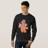 Weltraumoktopus Sweatshirt (Vorne ganz)
