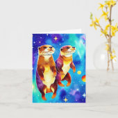 Weltraumparzellen II Karte (Gelbe Blume)