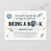 Weltraumplaner bringen eine Book Insert Card mit (Vorderseite)