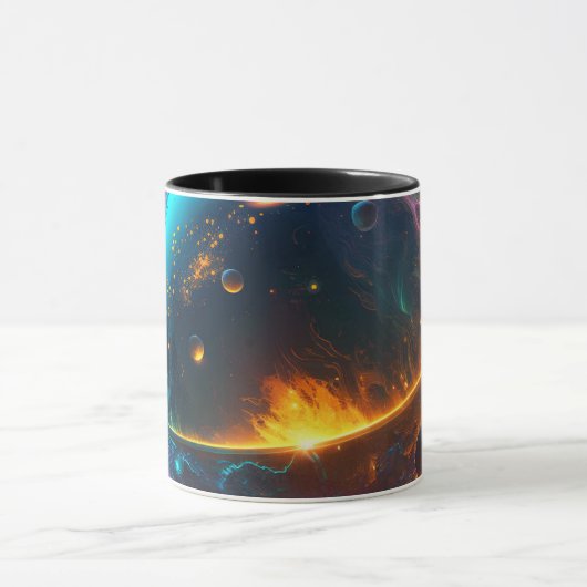 Weltraumplanet Tasse (Zentrum)