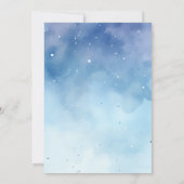 Weltraumplaneten abbrechen Geburtstagsparty Einladung (Rückseite)