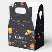 Weltraumplaneten Galaxy Geburtstags-Gefälligkeitsb Geschenkschachtel (Geöffnet)