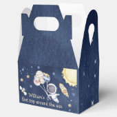 Weltraumplaneten Junge Galaxy Erste Reise Geburtst Geschenkschachtel (Geöffnet)