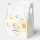 Weltraumplaneten Junge Galaxy Erste Reise Geburtst Geschenkschachtel (Geöffnet)