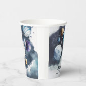 Weltraumplaneten & Raketenschiff Junge 1. Geburtst Pappbecher (Rechts)