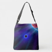 Weltraumplaneten und Sonnen Tragetaschen Mit Langen Trägern (Rückseite)