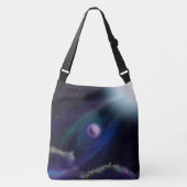 Weltraumplaneten und Sonnen Tragetaschen Mit Langen Trägern (Vorderseite)