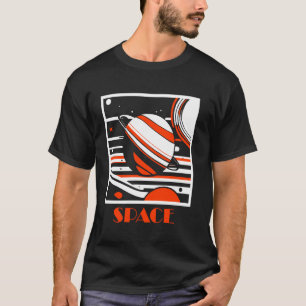 Weltraumplaneten Uranus Saturn Neptune Universe Co T-Shirt
