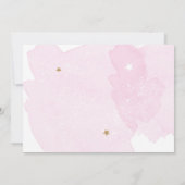 Weltraumplaneten zum zweiten Geburtstag Einladung (Rückseite)