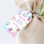 Weltraumplanets-Raketenschiff Vielen Dank für Ihr Geschenkanhänger