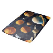 Weltraumplanungen 2 badematte (Schrägansicht)