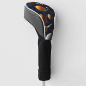 Weltraumplanungen 2 golf headcover (angewinkelt)