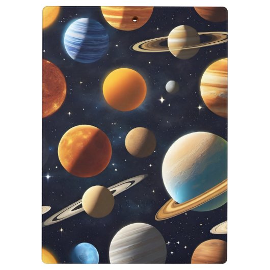 Weltraumplanungen 2 klemmbrett (Rückseite)