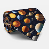 Weltraumplanungen 2 krawatte (Gerollt)