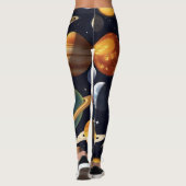 Weltraumplanungen 2 leggings (Rückseite)