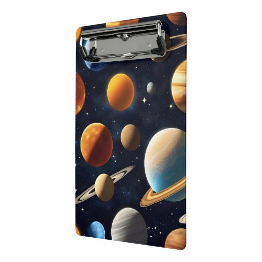 Weltraumplanungen 2 mini klemmbrett (Gewinkelt2)