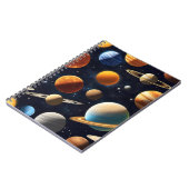 Weltraumplanungen 2 notizblock (Linke Seite)