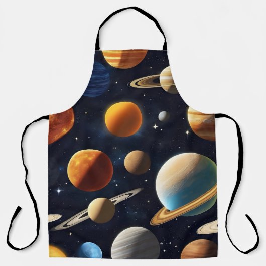 Weltraumplanungen 2 schürze (Vorderseite)