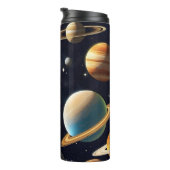 Weltraumplanungen 2 thermosbecher (Nach rechts gedreht)