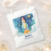 Weltraumplanungen zum ersten Geburtstag Geschenktütchen (Ausgeschnitten)