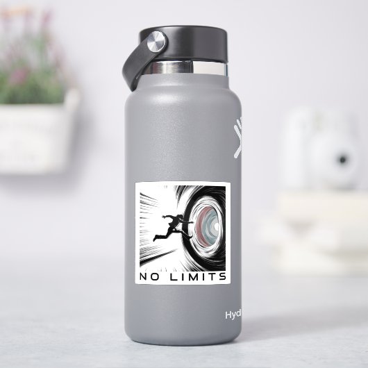 Weltraumportal Aufkleber (HydroFlask)