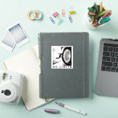 Weltraumportal Aufkleber (iPad Hülle)