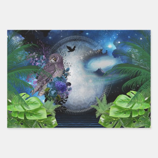 Weltraumportal Geschenkpapier Set (Vorderseite 3)