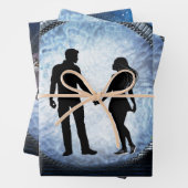 Weltraumportal Geschenkpapier Set (Beispiel)