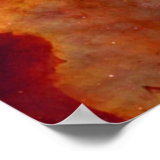 Weltraumposter Poster (Ecke)