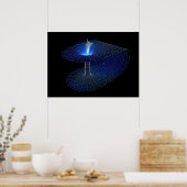 Weltraumposter Poster (Küche)