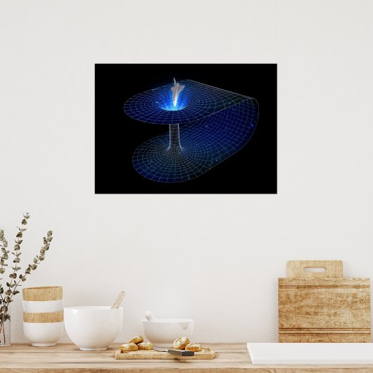 Weltraumposter Poster (Küche)