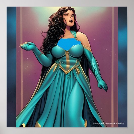 Weltraumprinzessin Poster (Vorne)