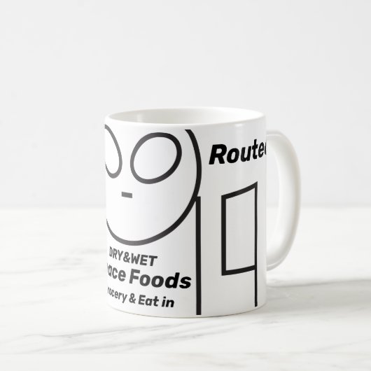 Weltraumprodukte Kaffeetasse (VorderseiteRechts)