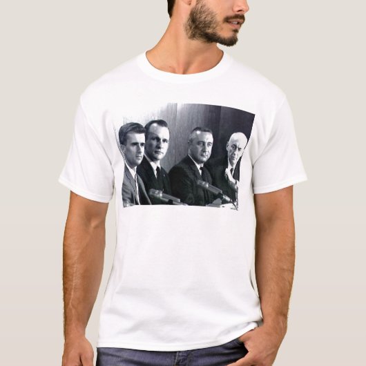 Weltraumprogrammpersonal Apollo einer T-Shirt (Vorderseite)