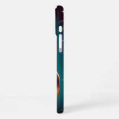 Weltraumrakete iPhone Hülle (Linke Seite)