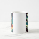 Weltraumrakete Kaffeetasse (Mittel)