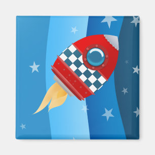 Weltraumrakete - Magneten Magnet