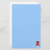 Weltraumrakete - stationär briefpapier (Vorne/Hinten)