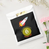 Weltraumrakete zum Geburtstag des Mondes Geschenktütchen (Versiegelt)