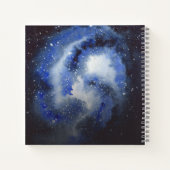 Weltraumraketen Planets Baby Showbook Notizblock (Rückseite)