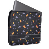 Weltraumraketen und Raumschiffe Laptopschutzhülle (Vorne Rechts)