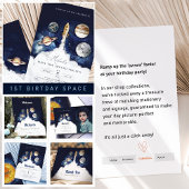 Weltraumraketenplaneten Galaxy Paper Tellers Squ Serviette