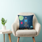 Weltraumraketenschiff Kissen (Stuhl )