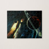 Weltraumrätsel Puzzle (Horizontal)