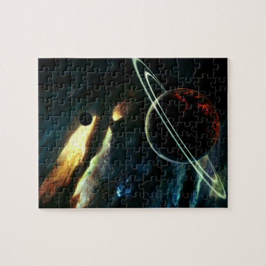 Weltraumrätsel Puzzle (Horizontal)