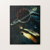 Weltraumrätsel Puzzle (Vertikal)